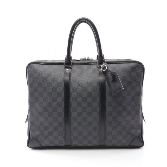 Louis Vuitton Damier Graphite Porte-Documents Voyage Business Bag N41125 - Picture 1 of 6